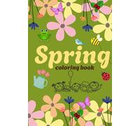 Spring: Coloring book