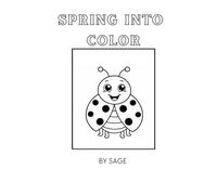 Spring Coloring Book: Activity Book