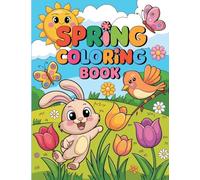 Spring Coloring Book for Adults: Relaxation Coloring Book for Women, Spring Illustration Coloring Book