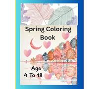 Spring Colouring Book: Easy and Bold
