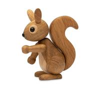 Spring Copenhagen Decoración ardilla pequeña Peanut 8.5 cm Roble
