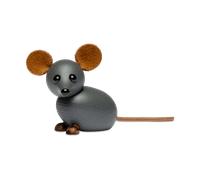 Spring Copenhagen Decoración El house mouse 4.5 cm Gris