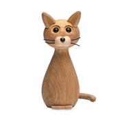 Spring Copenhagen Decoración gato Brave 24 cm Ek Roble