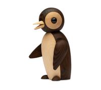 Spring Copenhagen Decoración pingüino Frost 12.5 cm Marrón