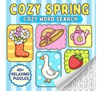 Spring Cozy Word Search: A Coloring Word Search Book Featuring 40+ Cute Spring themed pages | Perfect for Teens and Adults (Cozy Word Search Puzzles!)
