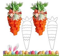 Spring Craft Wreath Frame - Decorative Wire Form, Easter Holiday Accent with Strong Round Base, Ideal for Home School Garden Front Door Farmhouse Patio Balcony Indoors Outdoors DIY