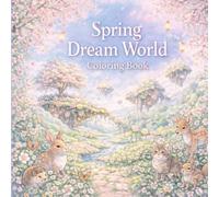 Spring Dream World Coloring Book: 100 Magical Fantasy Designs of Flowers, Floating Worlds, and Dreamlike Landscapes for Relaxation | Adult Coloring ... Pages (Spring Fantasy Coloring Series)