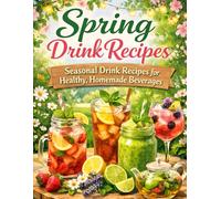 Spring Drink Recipes: Seasonal Drink Recipes for Healthy, Homemade Beverages, Refreshing Non-Alcoholic Lemonades, Iced Teas, Mocktails, Smoothies & ... Garden Parties, and Everyday Hydration