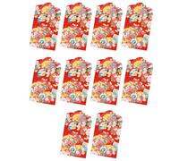 Spring Festival Red Envelope | 12 x 8 cm Versatile Japanese Style Cash Envelopes,Handcrafted Authenticity Chinese New Year Red Packet For New Year, Weddings, Christmas, Graduation