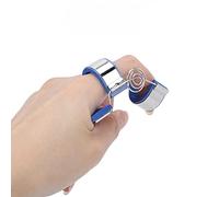 Spring Finger Férula Extensión del Dedo Férula Dedo Enderezar Dispositivo de Rehabilitación de Entrenamiento Recuperación del Dedo Asistencia de Extensión para Esguince de Dedo(L)