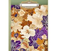 SPRING FLORAL BOTANICAL FABRIC * CORNELL NOTES COLLEGE CLASS NOTEBOOK+BONUS: Address/CellPhone/Email Contact-Sorority Sister Women Gratitude Journal ... Homeschool High School Ivy League University