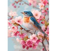 Spring Flowers 300 Piece Jigsaw Puzzles for Adults, Colourful, Challenging & Brainteasing Adult Puzzles 300 Pieces Birds, Fun jigsaws for The Whole Family 16x11 Inch