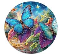 Spring Garden 1000 Piezas Rompecabezas Redondo Redondo Puzzle Puzzle 1000 Piezas Spring Garden Puzzle De Madera para Adultos Y Niños Juguetes De Descompresión para Adultos 1000pcs (67.5x67.5cm)