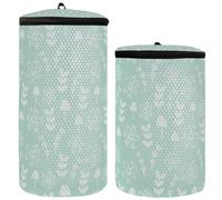 Spring Garden - Juego de 2 bolsas de malla para lavar zapatos, para lavadora, diseño de jardín de primavera (8), talla única, moderna, Jardín de primavera (8), Talla única, moderno