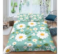 Spring Garden Style Funda Edredon Microfibra Juego de Ropa de Cama de 3 Piezas Impresión 3D Cierre de Spring jardín Estilo Funda de Edredón Funda de Almohada a Juego Transpirable for niña