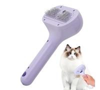 SPRING GAT COMB - Peine de masaje recargable para mascotas | Relajación de mascotas autolimpiable, cepillo de control de gatito con serbia