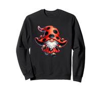 Spring Gnome With Cute Ladybugs For Women And Girls Ladybug Sudadera