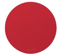 Spring Grips - Juego de 2 Alfombrillas Protectoras para inducción, 22 cm, Color Rojo, Antideslizantes, de Silicona, Resistentes al Calor hasta 300 °C, Ideal para Platos y Calentadores