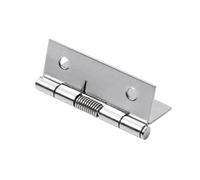 Spring Hinge - Heavy Duty Auto Closing Door Hinge, Strong Load Bearing Metal Interior Door Closer, Ajustable Spring Mechanism For Smooth | Wooden Doors Wardrobe Cabinets Cupboards
