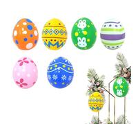 Spring Inflatable Outdoor Eggs - Inflatable Easter Eggs, 6 piezas Inflataable Large Home Ornaments | Easter Yard Decorations For Gardening Indoor Lawn Backyard Walkway Pathway Courtyard Landscaping