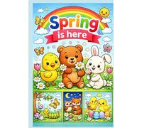Spring Is Here: A Fun Spring Coloring Book for Kids!