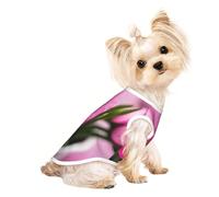 Spring is in The Air - Camiseta elástica para perros con estampado de gatos y perros, camiseta sin mangas para perro