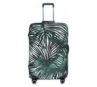 Spring Is In The Air - Funda elegante para equipaje, experiencia de estilo y funcionalidad, perfecta compañera de viaje, Patrón de hoja de palma transparente, S