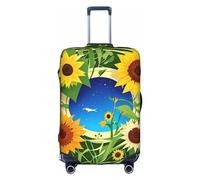 Spring Is In The Air - Funda elegante para equipaje, experiencia de estilo y funcionalidad, perfecta compañera de viaje, Patrón de girasol., XL