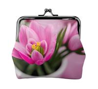 Spring is in The Air - Monedero para mujer, monedero pequeño con cierre de beso, para monedas, tarjetas, objetos pequeños