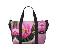 Spring Is In The Air Print - Bolsa de viaje portátil, ideal para viajes de negocios y privados, color negro, talla única, Black, Talla única