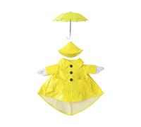 Spring Lawns - Impermeable con paraguas para patios al aire libre de 17 pulgadas, conjunto de disfraz de gansos para porche
