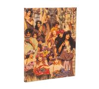 Spring (Lawrence Alma-Tadema) Ultra Unlined Hardback Journal (Elastic Band Closure)