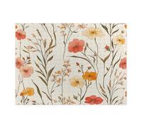 Spring Lmpatiens - Rompecabezas de flores para adultos, 500 piezas, rompecabezas de madera vintage con flores silvestres, decoración impresa estética para creatividad