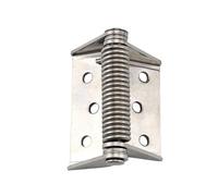 Spring Loaded Hinges Stainless Steel Self Closing Return Spring Large Load Bearing Hinge Self-Opening 304 StainlessSteel Spring Hinges(S)