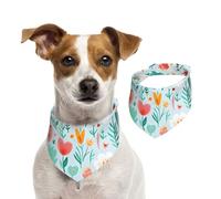 Spring Love - Bandana para perros y gatos, 1 unidad, accesorios para perros pequeños