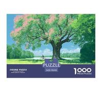 Spring Morning Sunshine 1000 Pcs Stabiler Karton Puzzle Blooming Giant Tree Stressabbau Familienspiel Puzzles Für Erwachsene Und Kinder 70x50cm/1000pcs