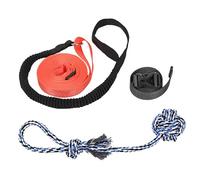 Spring para perros, juguete de ejercicio de recompensa exterior para perro, juguete masticable de primavera para perros al aire libre para aliviar el aburrimiento Dudok