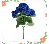 Spring Porch Refresh Artificial Hydrangea Flowers, UV Resistant Silk Floral Stems for Outdoor Planters, 16-Inch Faux Fake Plants for Window Box, Garden & Home Wedding Decor, 6/8/10 Pcs (E,10Pcs)