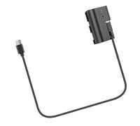 Spring Portátil Tipo C A LPE6 Cable De Alimentación De La Batería Dummys para 90d 80d 70d 60da Marca 6D Marca 7D Cable Alimentación La Cámara USB C