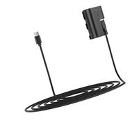Spring Portátil Tipo C A LPE6 Cable De Alimentación De La Batería Dummys para 90d 80d 70d 60da Marca 6D Marca 7D Cable Alimentación La Cámara USB C