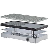 SPRING Raclette8 Classic Duo - Barbacoa eléctrica de mesa para 8 personas, 1200 W