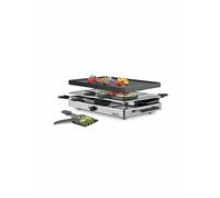 SPRING Raclette8 CLASSIC Plancha de aluminio negro