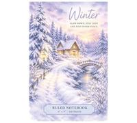 Spring Ruled Notebook: Bloom with Grace and New Beginnings