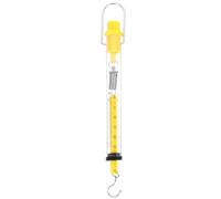 Spring Scale - Dinamómetro portátil de capacidad de 2,5 N, dinamómetro de sala de clases para laboratorios físicos, experimentos de ciencia, estudiantes, educación, herramienta de medición de escala