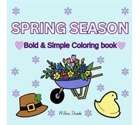 Spring Season: Bold & Simple Coloring Book