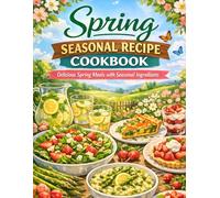 Spring Seasonal Recipe Cookbook: Delicious Spring Meals with Seasonal Ingredients - Fresh & Easy Recipes for Salads, Soups, Sides, Desserts & More