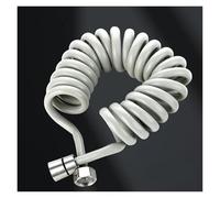 Spring Shower - Pantalones de ducha de 2/3/4 m, tubo de plástico flexible con pulverizador de bidé G1/2, ajuste universal para baños (1 unidad de 5 m)