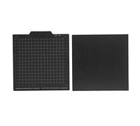 Spring Steel Build Plate 2 Sided Attractive | 3D Printer Hotbed Replacement Part | Flexible Sheet for PLA/ABS Printing | Nozzle 200℃ Heat Tolerant (180 * 180mm)