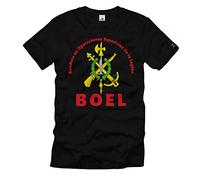 Spring-Summer BOEL Bandera de Operaciones Especiales de la Legión Badge T-Shirt # 35166, Talla:Hombres 5XL, Color:Negro