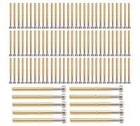 Spring Test Probe P156 - H | 9 Claws Loaded Connection Pins for Circuit Board Testing/Industrial Equipment | 2.36mm Brass Probes, 100Pcs